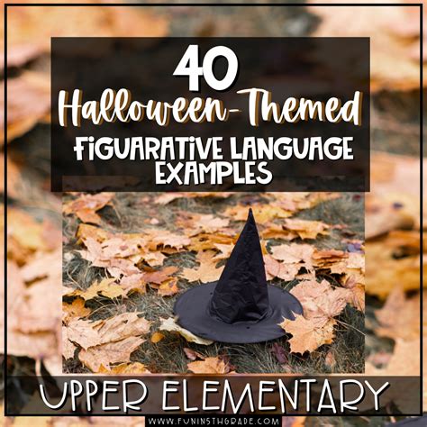 Halloween Figurative Language Examples