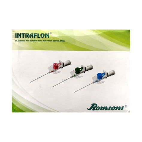 Buy Romsons Intraflon I V Cannula Gs G S Online At Best