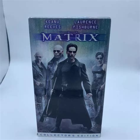 THE MATRIX VHS 1999 Collectors Edition Vintage OG CUT RARE HTF