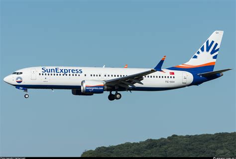 TC SOI SunExpress Boeing 737 8 MAX Photo By Gerhard Zant ID 1295701