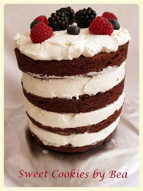 Naked Cake De Chocolate Y Frutos Rojos Cocina