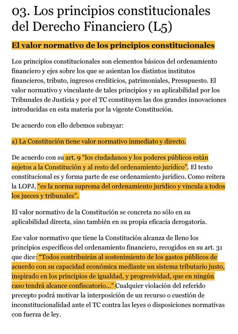 03 Los Principios Constitucionales Del Derecho Financiero L5