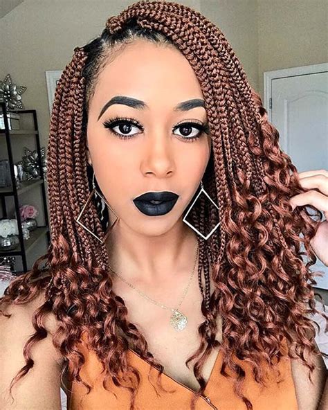 25 Crochet Box Braids Hairstyles For Black Women Stayglam