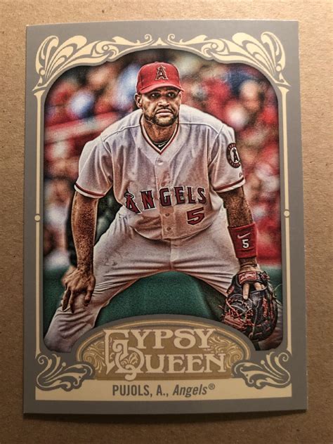 2012 Topps Gypsy Queen 180 Albert Pujols Baseball Card EBay