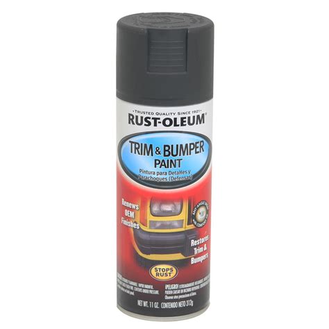 Rust Oleum Corporation 260861 Rust Oleum Trim And Bumper Paint Summit