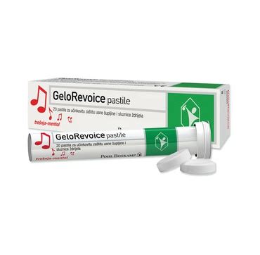 GELOREVOICE PASTILE A 20 - Dobre Ljekarne Webshop