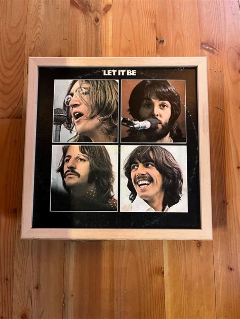 vinyl record frame etsy