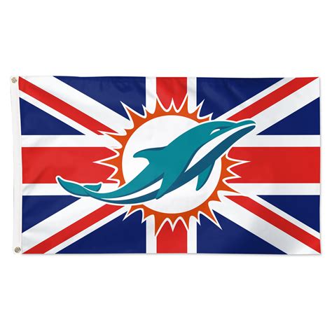 miami dolphins flag    foot rebel sport