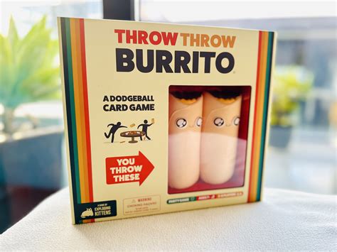 Throw Throw Burrito - 60 Seconds Toy Review: Throw Throw Burrito, By Exploding Kittens - REVIEW