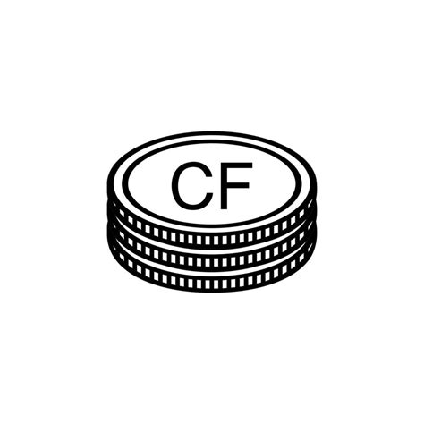 Comoros Currency Symbol, Comorian Franc Icon, KMF Sign. Vector ...