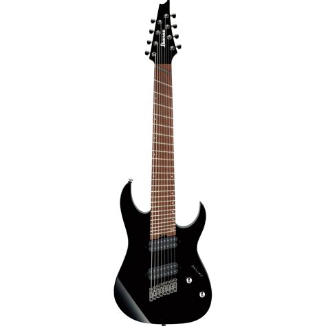 Ibanez Rgms8 Rg Series Multi Scale 8 String Electric Rgms8bk Bandh