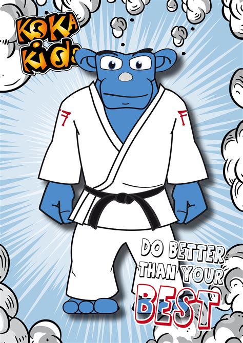 Free Judo Poster of the courageous Blushido - Kokakids - Junior Judo ...