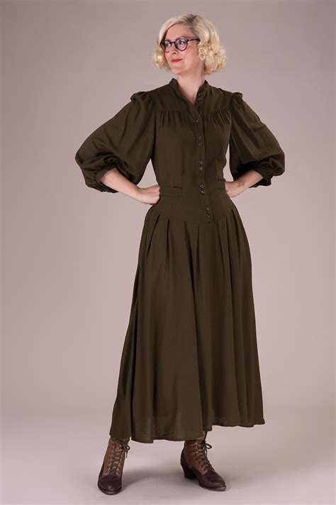 The Green Gables Dress Forest Green Emmy Design