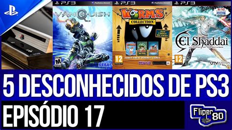 JOGOS DESCONHECIDOS DE PS3 EP17 Mídias físicas raras de PS3 YouTube