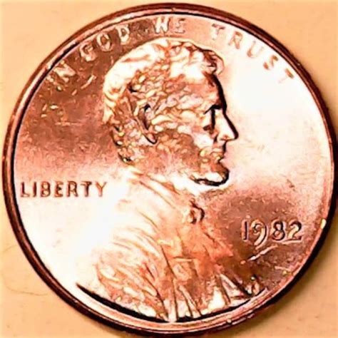 1982 No Mint Mark Penny Etsy