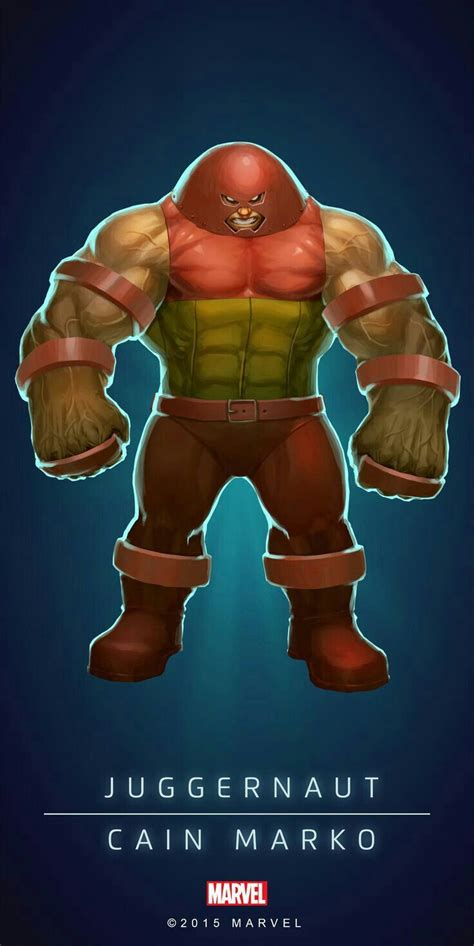 Juggernaut Cain Marko Juggernaut Marvel Marvel Comic Character