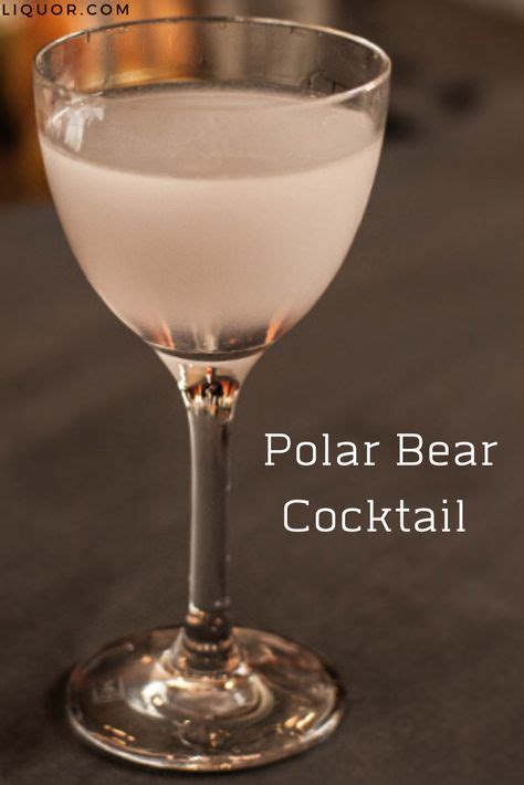 Polar Bear Recipe With Images Cocktail Party Drinks