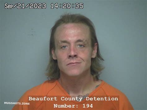 Matthew Ryan Hatfield 09 21 2023 Beaufort County Mugshots Zone