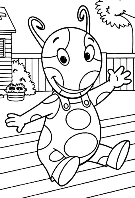 Dibujos De Los Backyardigans Para Colorear