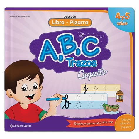 Libro Pizarra ABC Trazos COQUITO | falabella.com