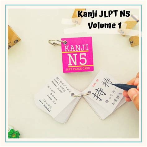 Jual Kartu Kanji Jlpt N Flashcard Praktis Rsp Flash Cards Shopee