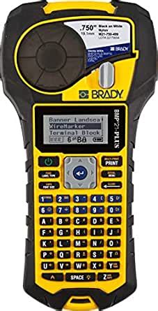 Amazon Brady BMP21 PLUS Handheld Color Label Printer With Rubber