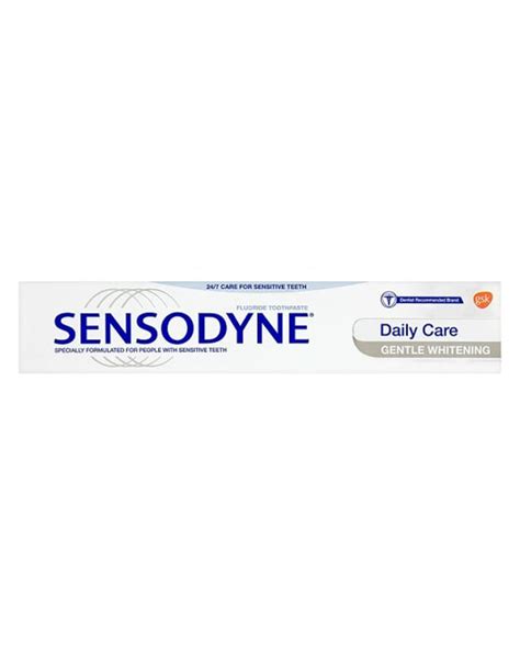 Sensodyne Gentle Whitening Toothpaste 50 Ml Se Dagens Beste Pris Beautypriser