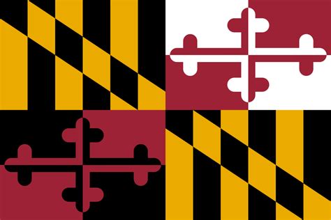 Maryland flag color codes