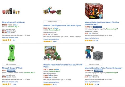 Minecraft Toys Deal - Save up to 35% - Cha Ching Queen