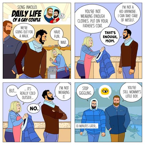 Pin On Daily Life Of A Gay Couple Comics 2016