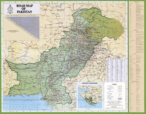 Large Detailed Map Of Pakistan With Cities And Towns | Pakistan map ...