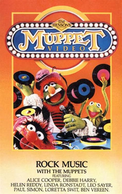 Muppet Video: Rock Music with the Muppets (1985) - Poster US - 400*636px