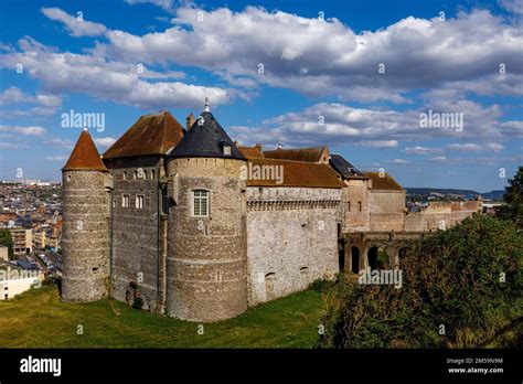 The Castle of Dieppe in the Normandy France Stock Photo - Alamy