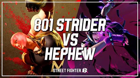 SF6 801 Strider Marisa Vs Hephew Juri Street Fighter 6 YouTube