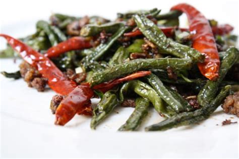 Easy Gan Bian Si Ji Dou Sichuan Dry Fried Green Beans Recipe Recipe