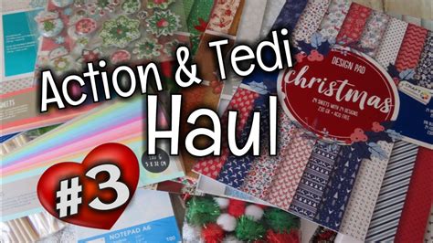 HAUL Action Tedi 3 Weihnachts Blöcke 2018 Shaker Sticker