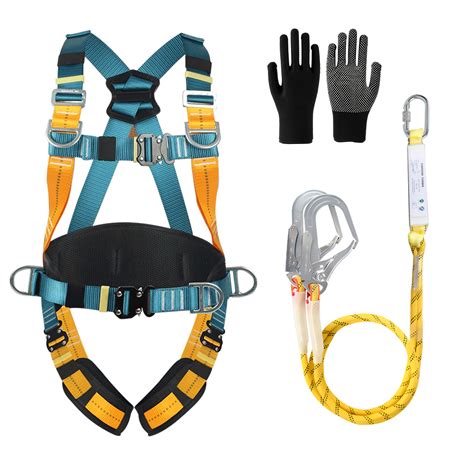 Safety Harness With Lanyard