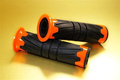 Griffe Glossy Orange Ktm Super Duke R Abs Gummi Lenkergriffe Neu