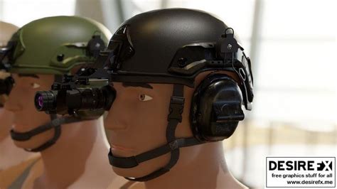 Desire Fx D Models Ach And Arch Helmet With Pvs Night Vision