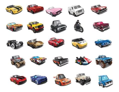 Kit Carrinhos Hot Wheels Modelos Sortidos Sem Repetição Parcelamento sem juros