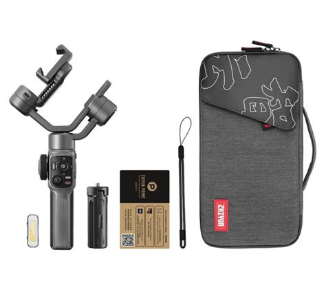 Стабилизатор Zhiyun Smooth 5S Combo Kit для смартфонов, темно-серый ...
