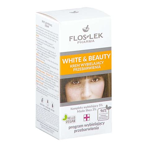 Flos Lek White Beauty Krem Wybielaj Cy Przebarwienia Ml