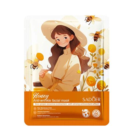 Hot Sl Liquidaci N De Ahorros De Verano Mascarilla Antiarrugas Miel Mascarilla Hidratante