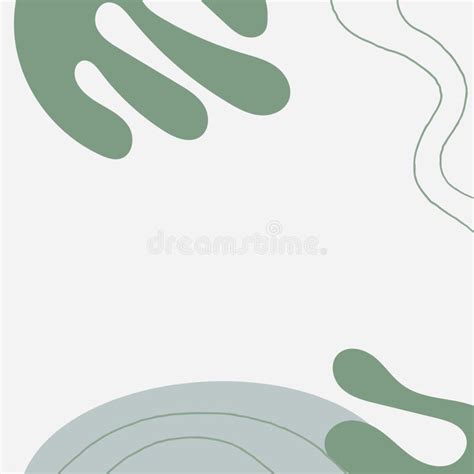 Plantillas De Estilo De Moda Con Formas Abstractas Org Nicas Y L Nea En Colores Pastel Nude