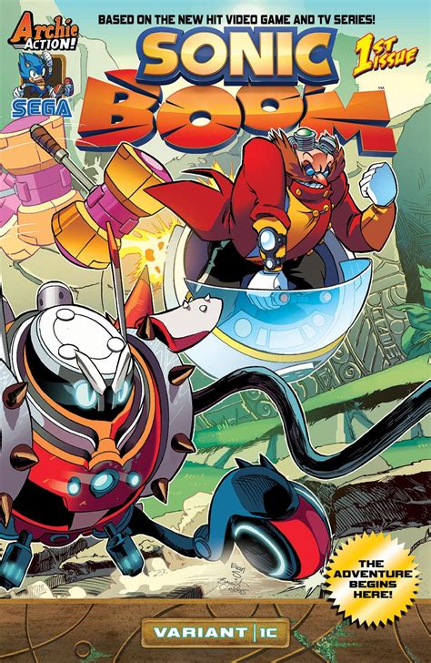 Archie To Publish Sonic Boom Comic Book Series Ign