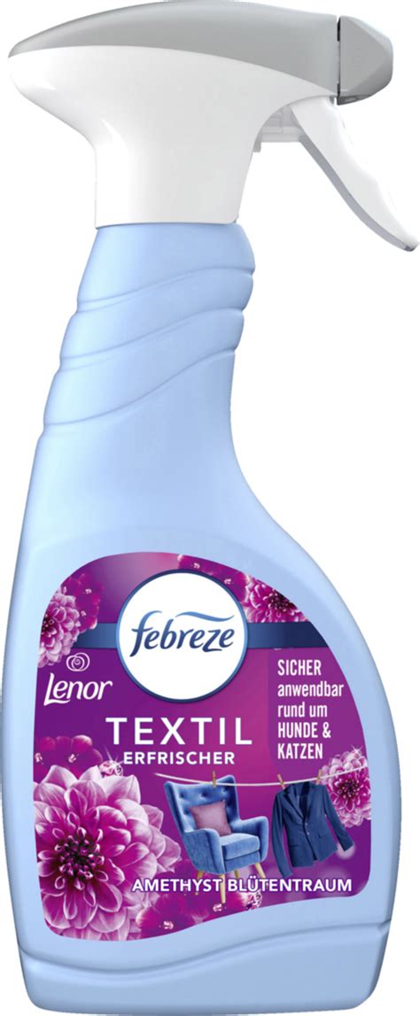 Febreze Textilerfrischer Lenor Amethyst Bl Tentraum Von Rossmann F R