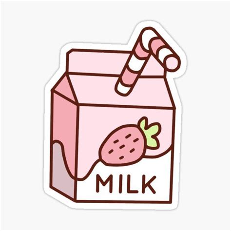 Kawaii Milk Stickers For Sale Cute Small Drawings Cute Laptop Stickers Cartoon Stickers