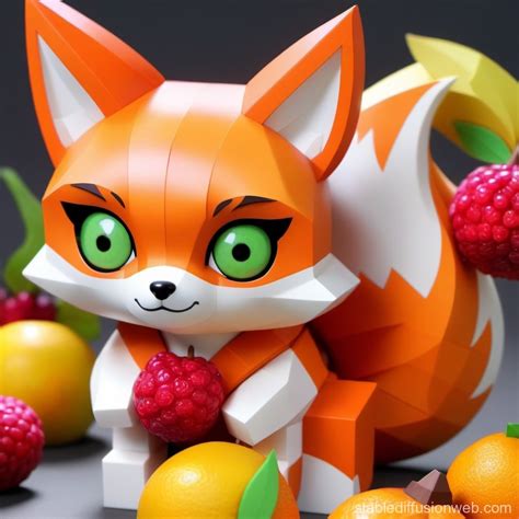 Kitsune Fruit with Eyes in Blox Fruit | Stable Diffusion Online