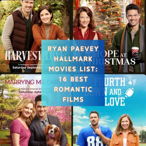 Ryan Paevey Hallmark Movies List: 16 Best Romantic Films - A Sparkle of ...