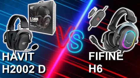 Fifine Ampligame H6 Vs Havit H2002d Comparativo Youtube